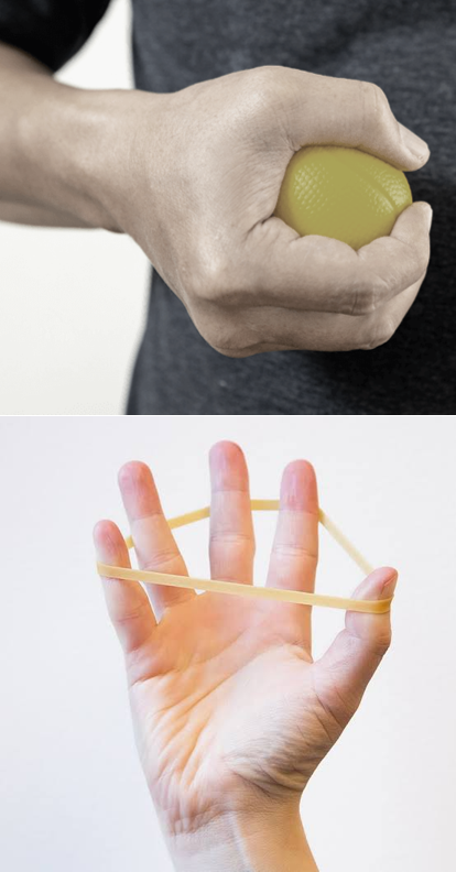 squeeze ball and finger resistance