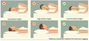 correct sleep posture