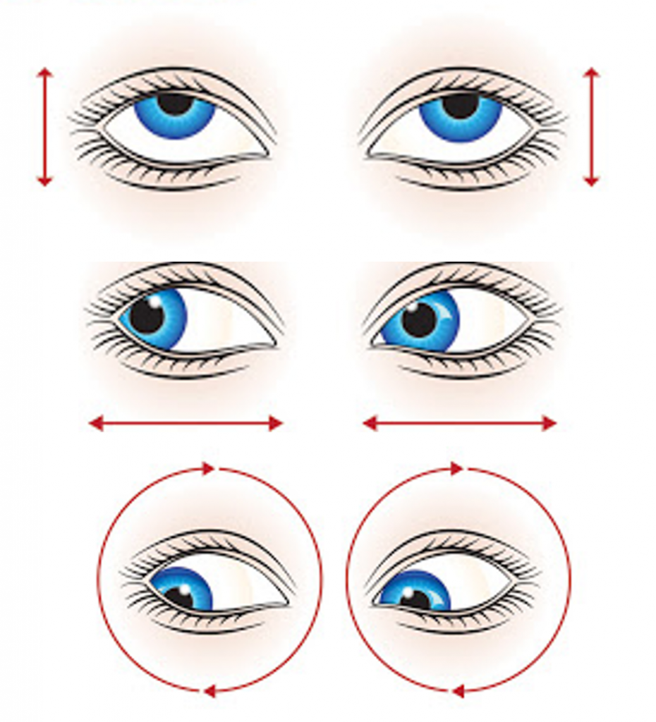 Eye muscle weakness: 3 simple eye exercises, and tips