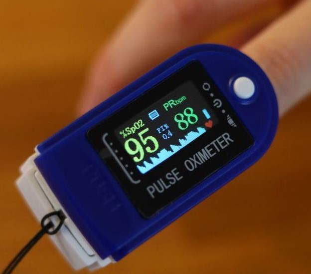 pulse reading in pulse oximeter